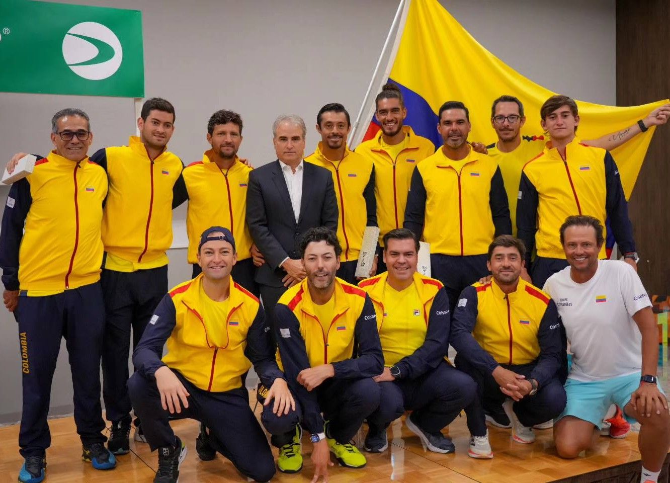 Colombia ante Eslovaquia en Copa Davis