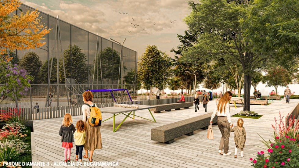 Proyecto de parque en Diamante II continúa detenido por fallas en planeación y diseño