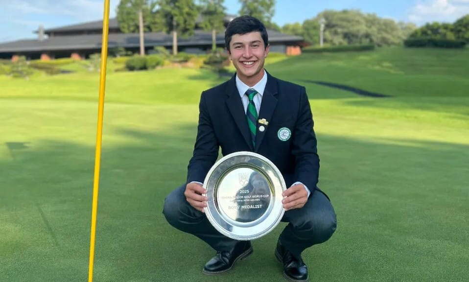 Tomás Restrepo ganó la Toyota Junior Golf World Cup
