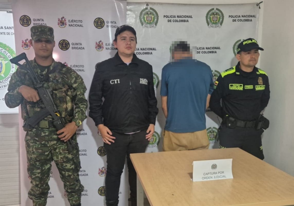Operaciones conjuntas permiten liberar a un secuestrado y la captura de  extorsionistas en Santander