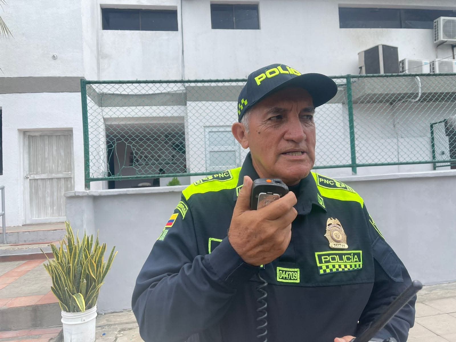 ‘Cumbamba, el Policía más longevo del Caribe colombiano que trabaja en Bolívar