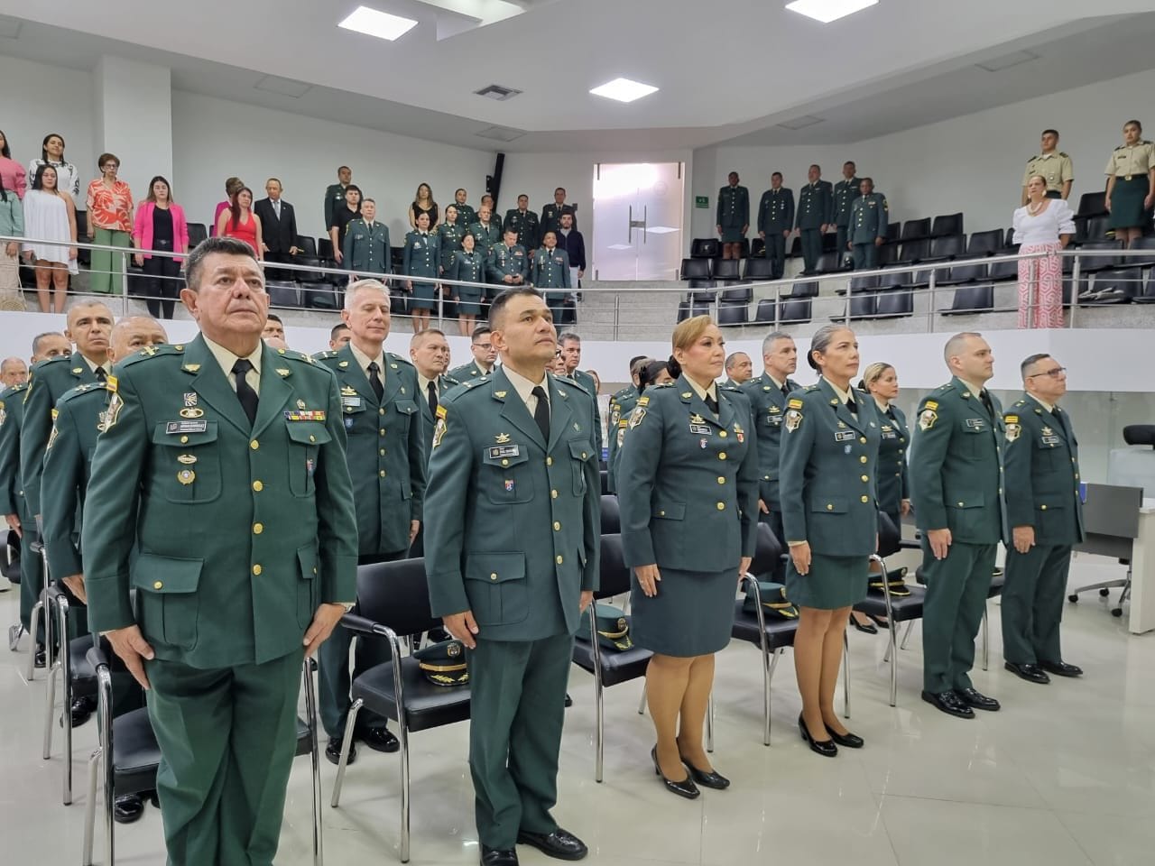 Homenaje a los guardianes de la patria