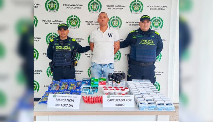 Capturado por millonario robo en supermercado