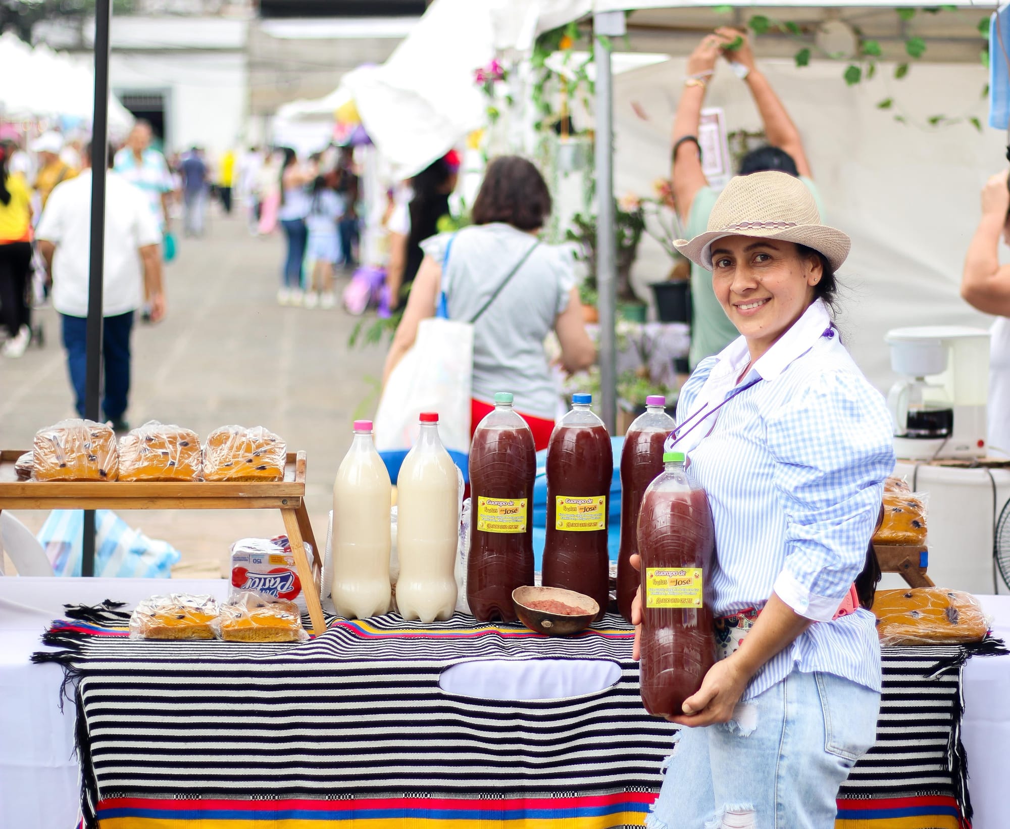 “Feria Morada” es cultura y artesanía en Floridablanca