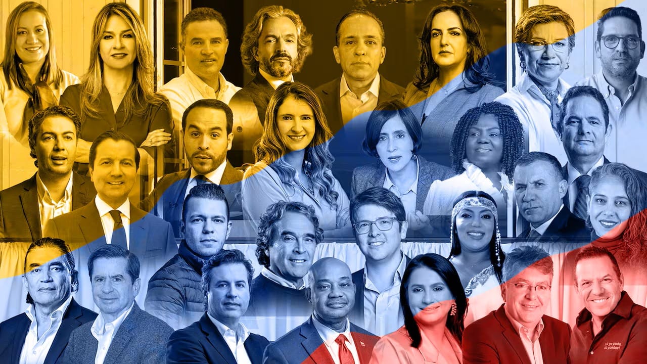 Son 107 candidatos a la presidencia de Colombia