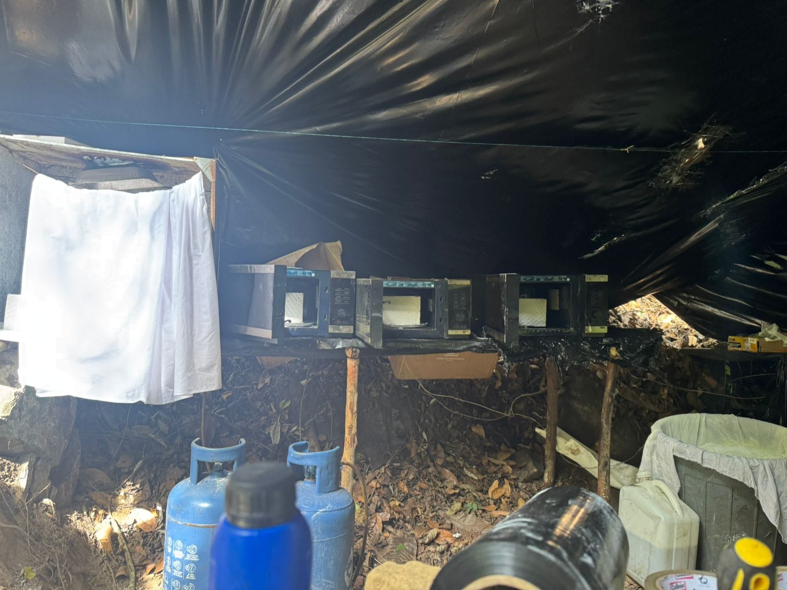 Destruido laboratorio de cocaína en la vereda La Honda, Norte de Santander