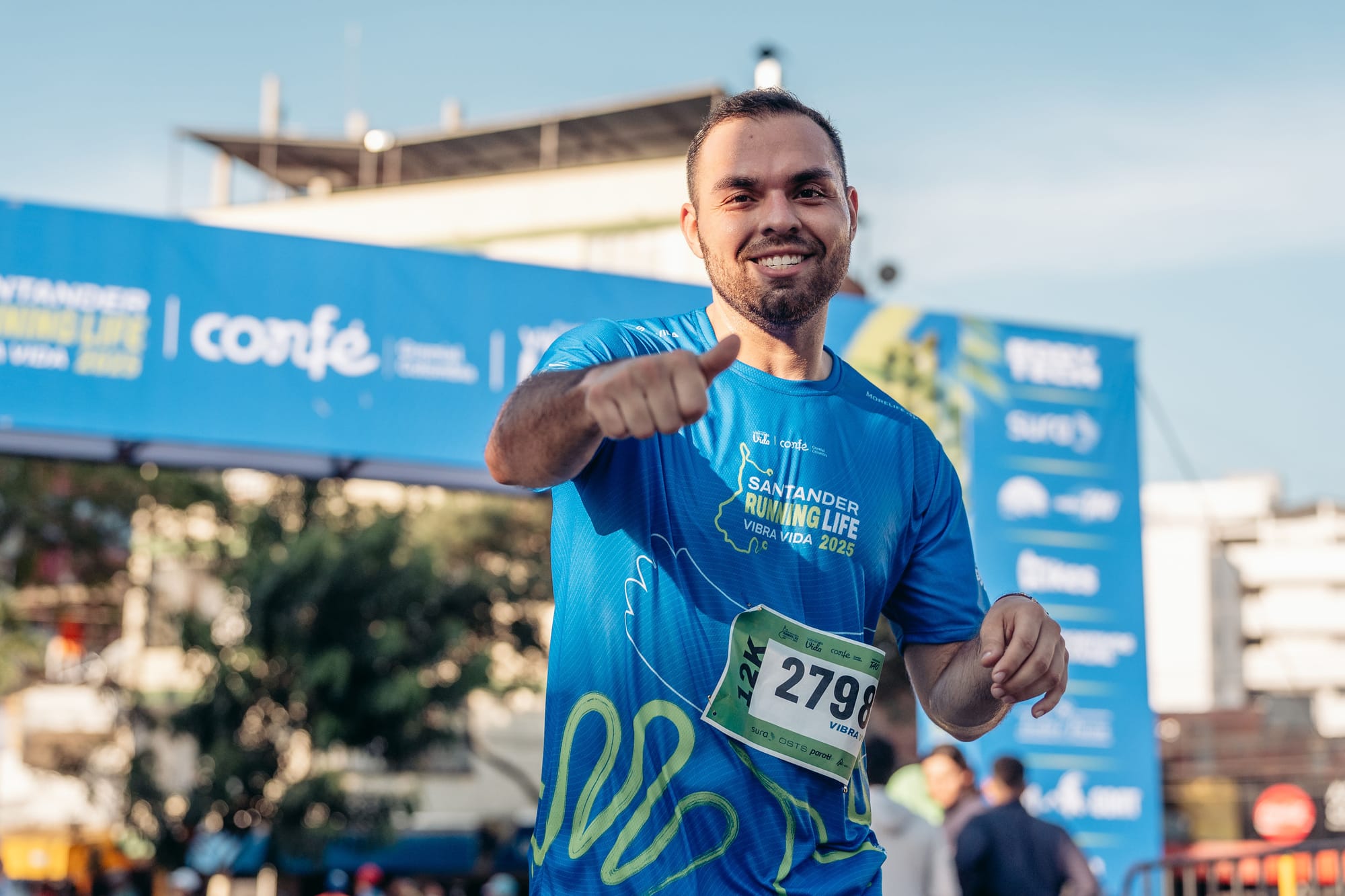 Santander Running Life 2025 reunió a 3.000 corredores en Bucaramanga