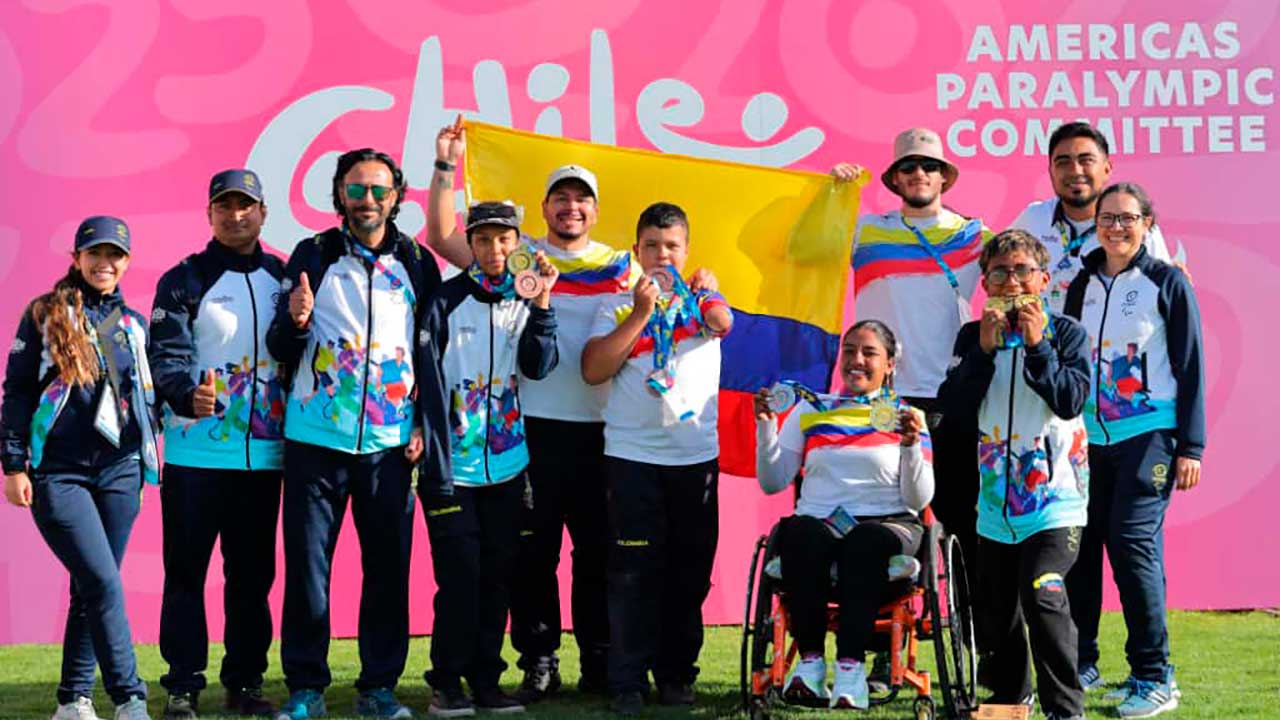 Colombia, protagonista en Juegos Parapanamericanos Juveniles Chile 2025