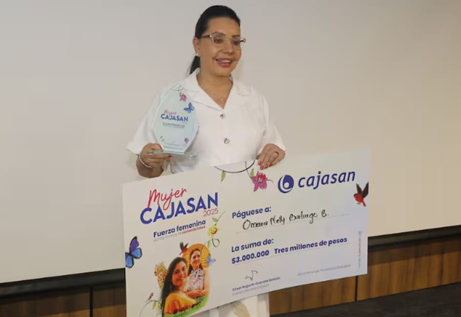 Omaira Buitrago es la nueva Mujer Cajasan 2025-2026 en Santander