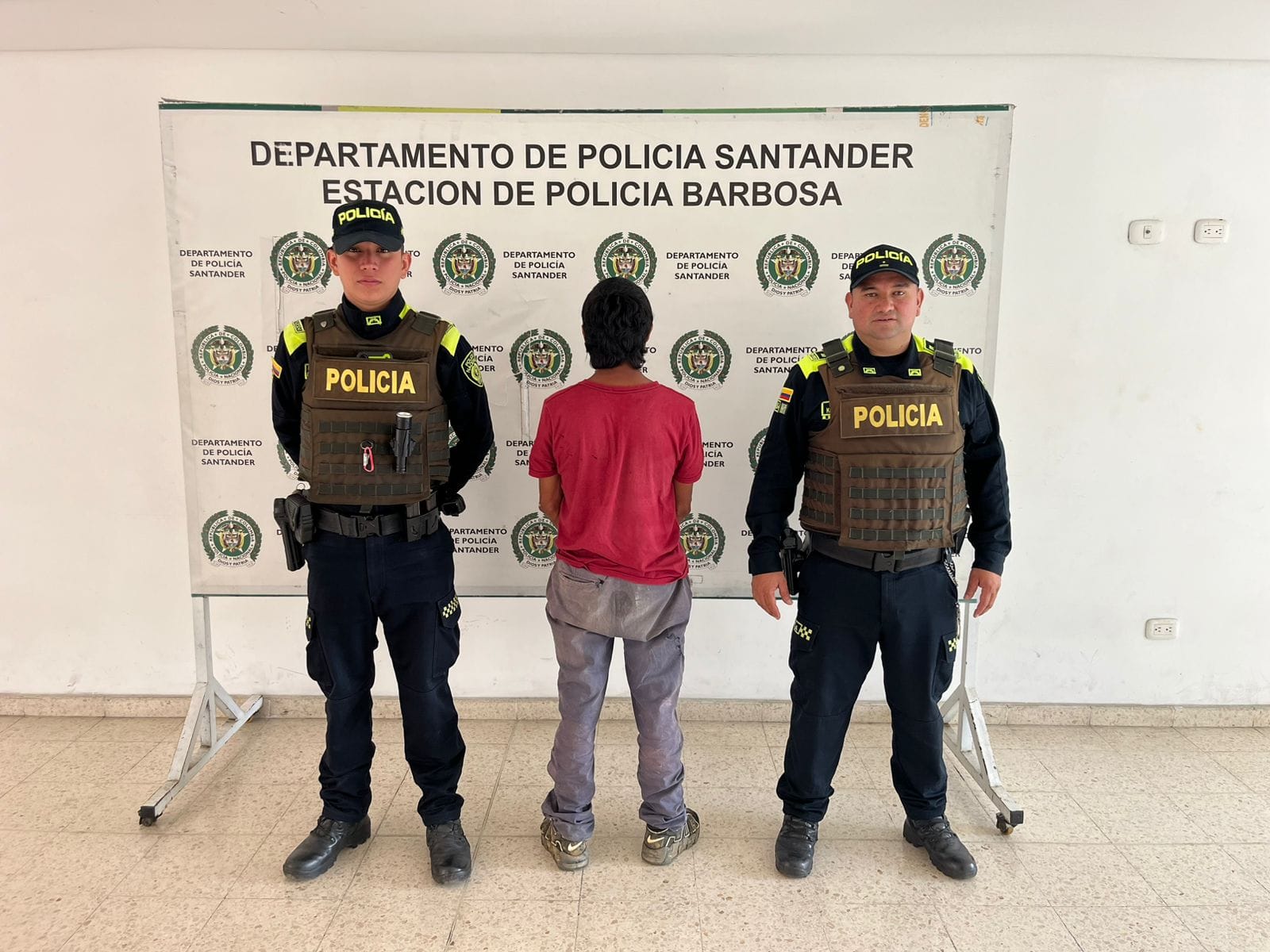 Capturado en Barbosa un hombre requerido por porte ilegal de armas en Yopal
