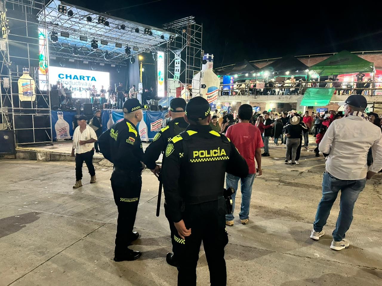 La Policía comprometida con la seguridad durante las ferias de Charta