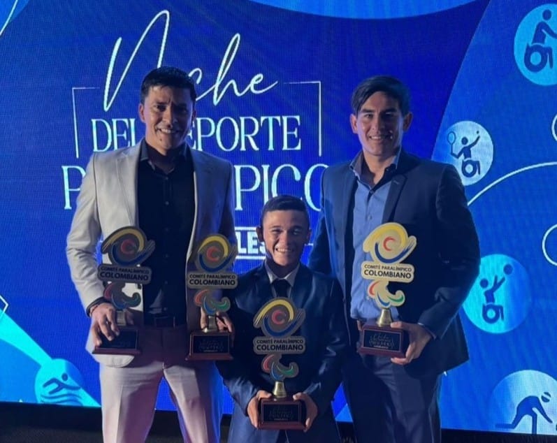 Nelson Crispín y Karen Palomeque mejores Para atletas del año