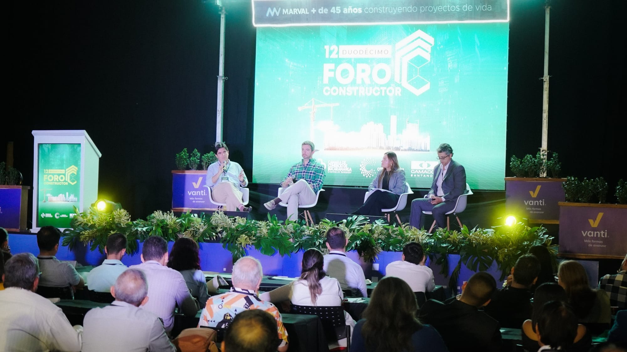 Foro Constructor 2025 con Cámara de Comercio de Bucaramanga y Camacol