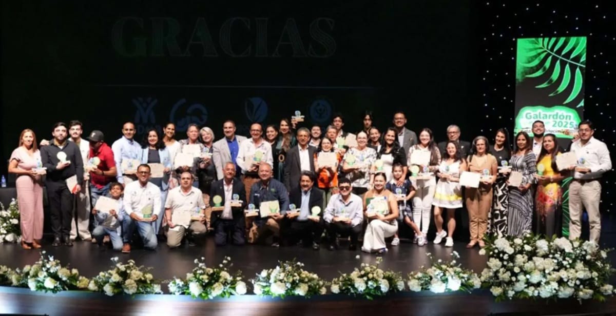 CDMB entregó el Galardón Verde 2025 en Santander