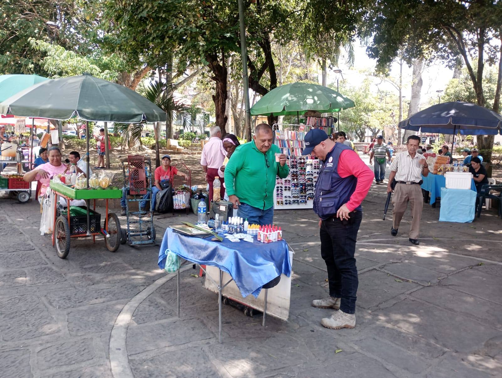Con sanción económica obligan al alcalde de San Gil a poner orden en el Parque Santander