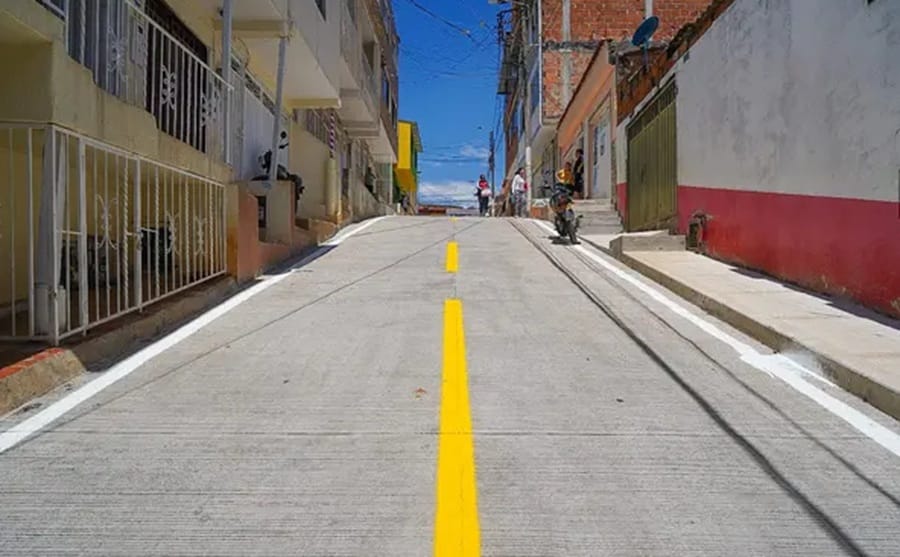 Nuevas vías y obras de ornato para barrio florideño El Recreo