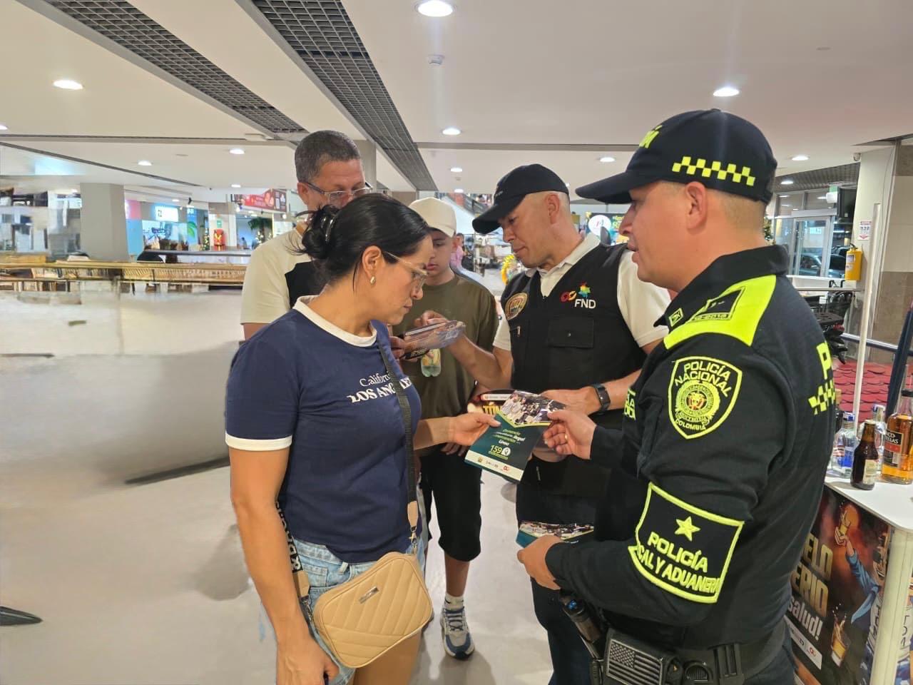 Campaña de la POLFA para que no se compren ni se vendan productos contrabando