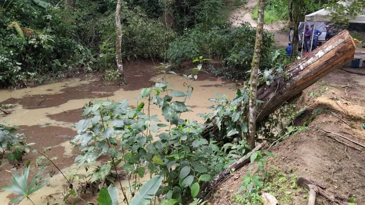 Lluvias de inicio de 2026 dejan graves afectaciones viales en Charta, Matanza y Suratá