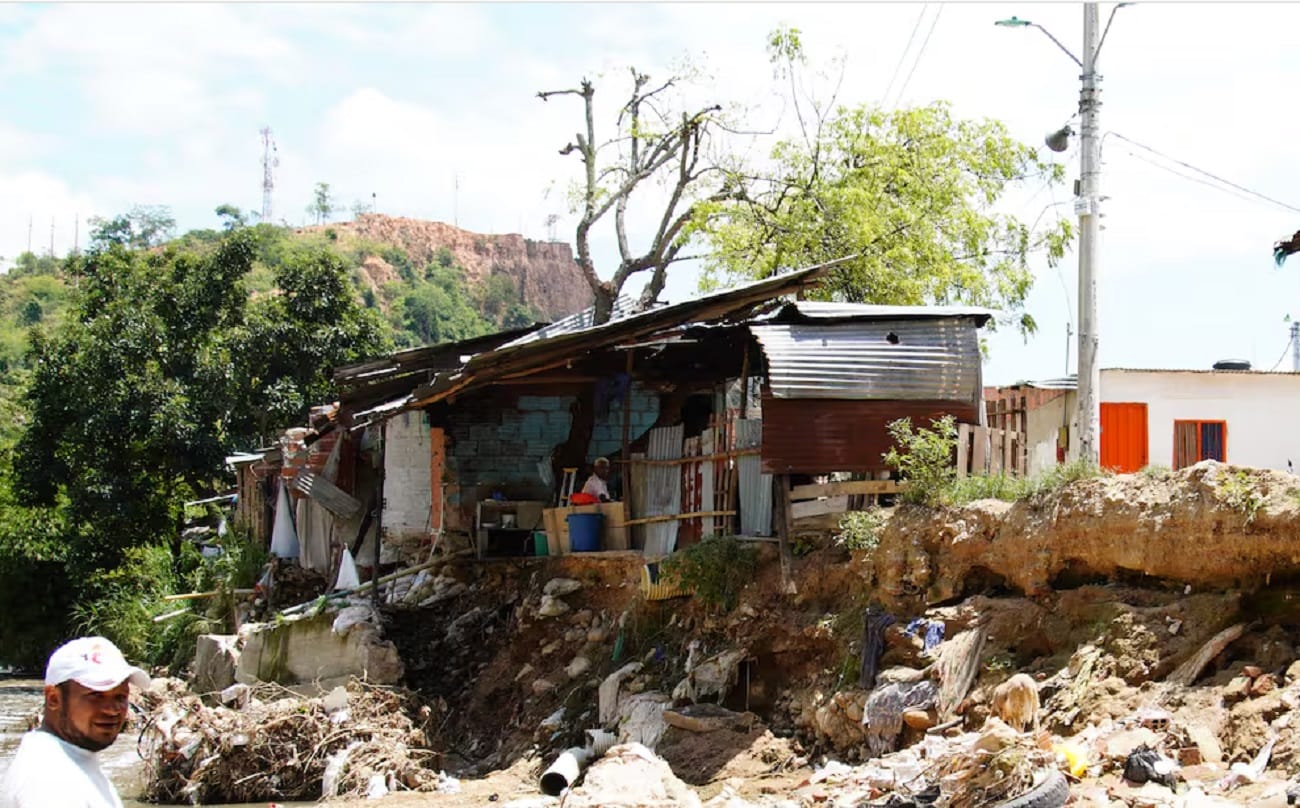 Más de 300 familias afectadas en Santander por lluvias del fin de semana