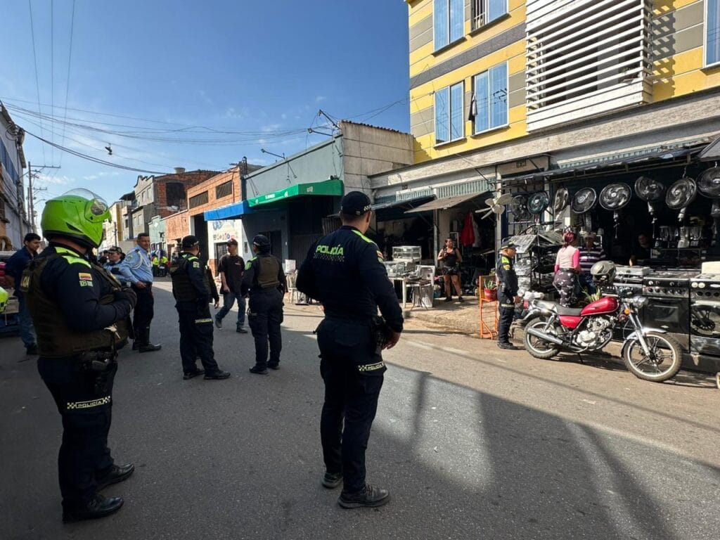 Redada policial puso a ‘saltar’ Las Pulgas en Bucaramanga