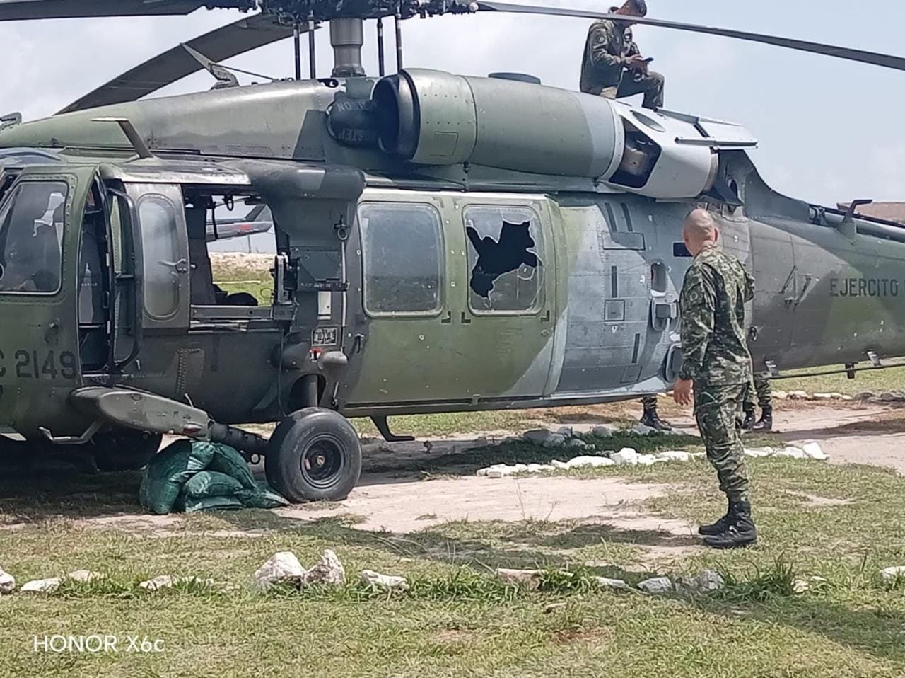 Ataque armado contra helicóptero del Ejército en el sur de Bolívar