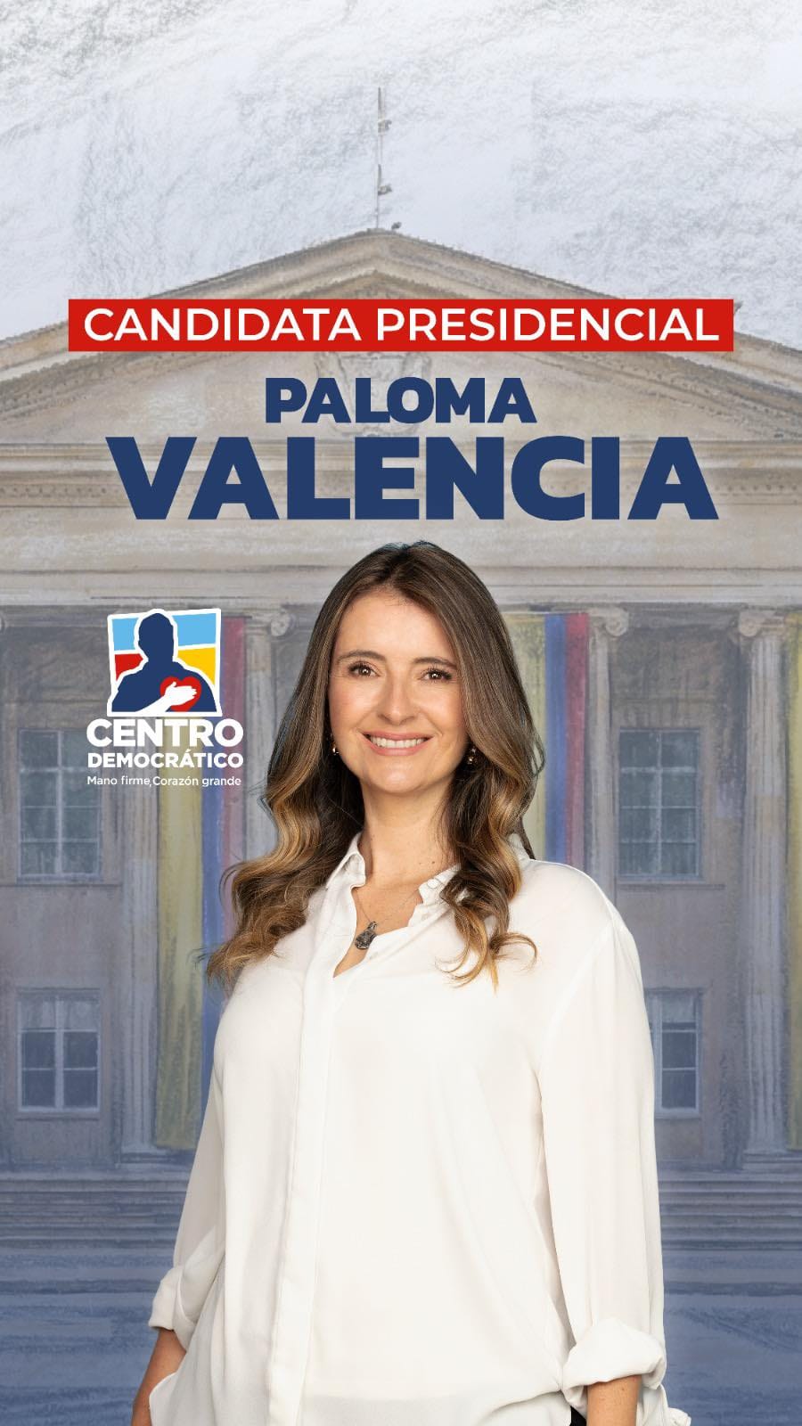 Paloma Valencia sería la presidenta de Colombia
