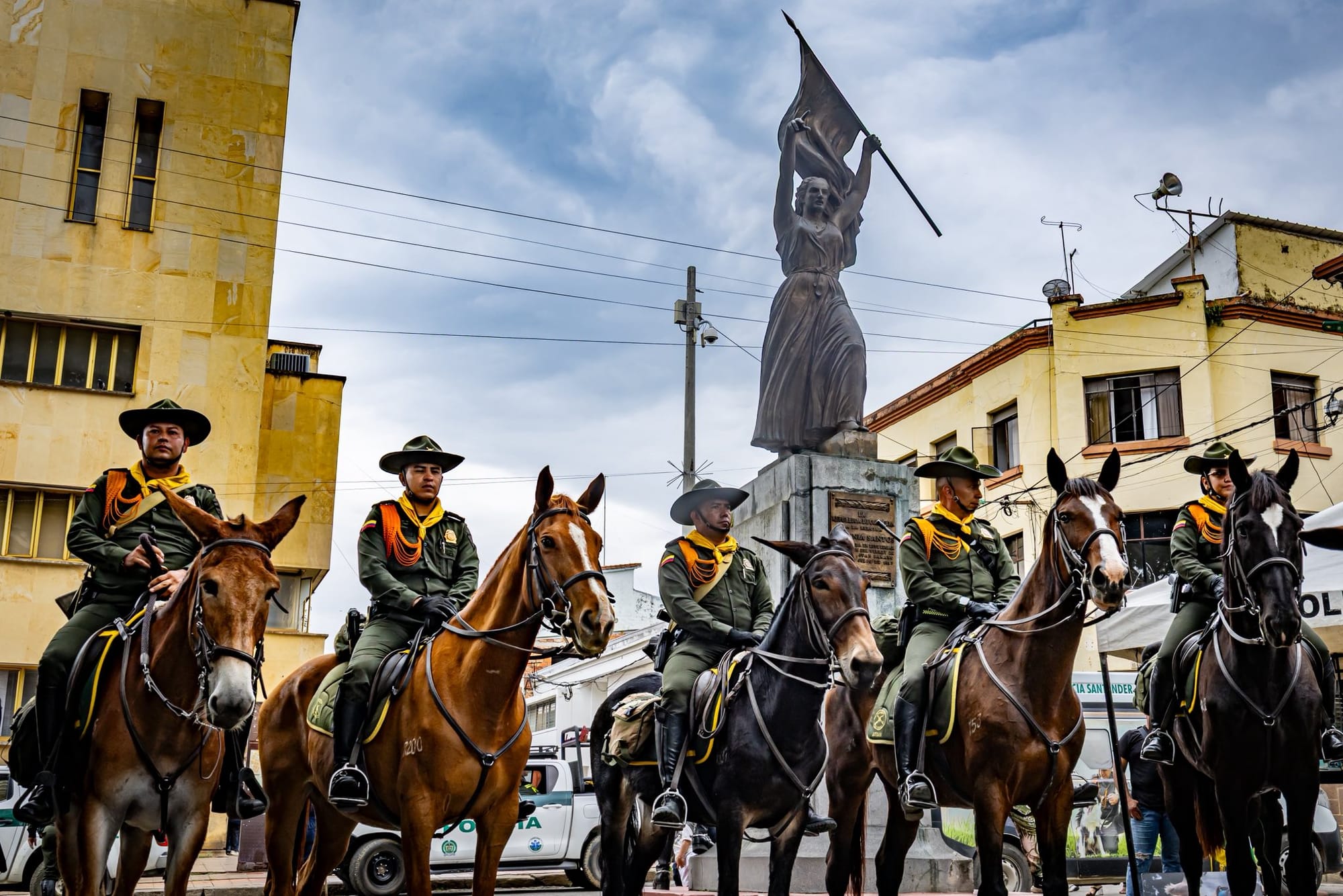 Paso de la Ruta Cafetera por la capital Comunera