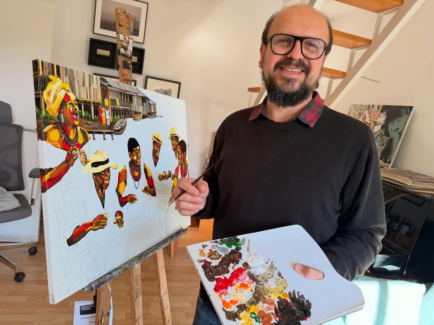 Apertura a la exposición Entre aguas y redes