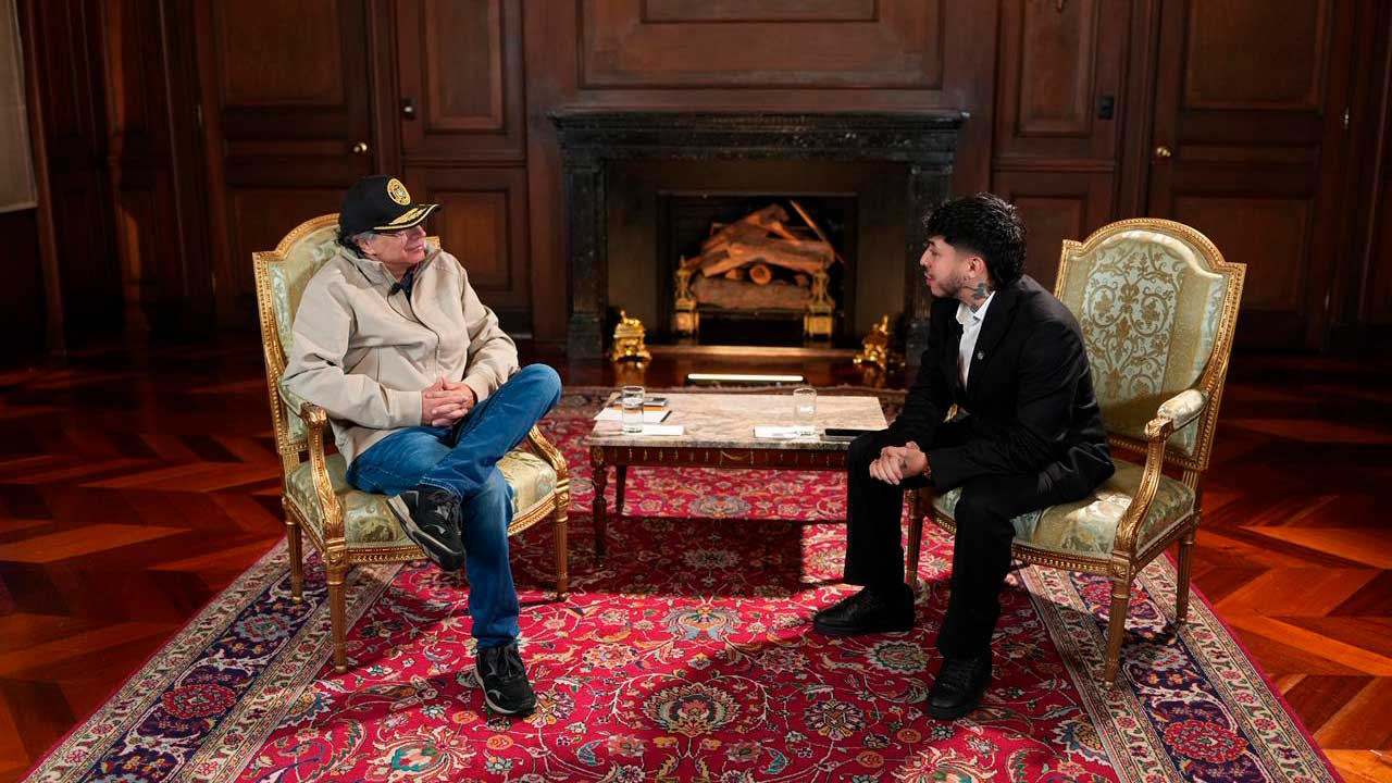 Petro y Westcol la sacaron del estadio: su stream rompe récords en redes