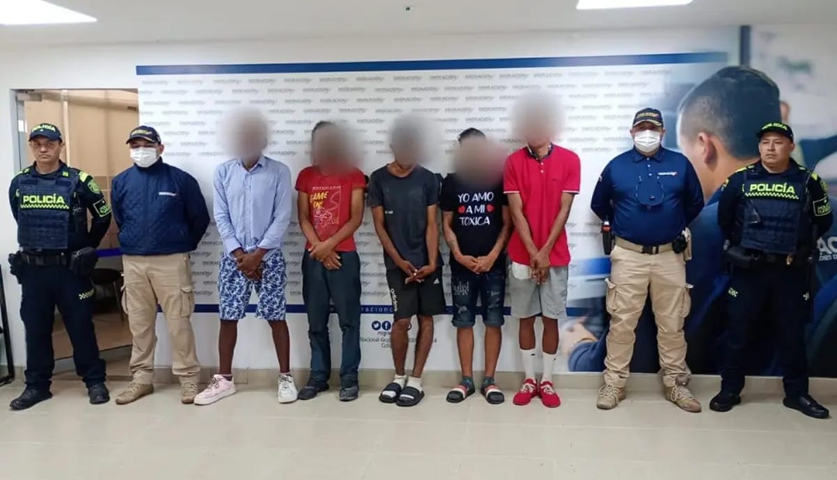 Expulsados de Bucaramanga siete ciudadanos extranjeros