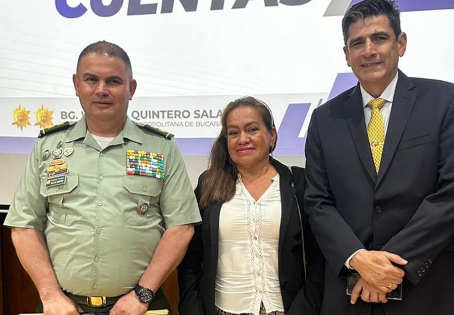 Rendición de cuentas efectuada por la Policía Metropolitana de Bucaramanga 2025