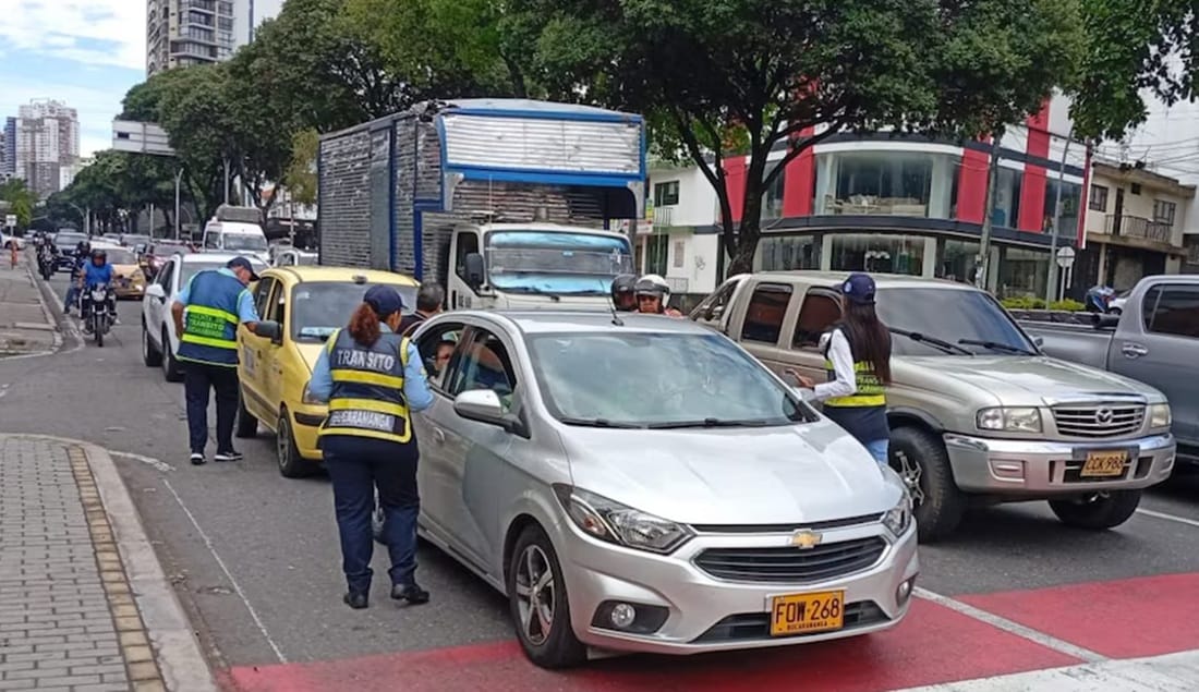 Semana Santa sin pico y placa en Bucaramanga