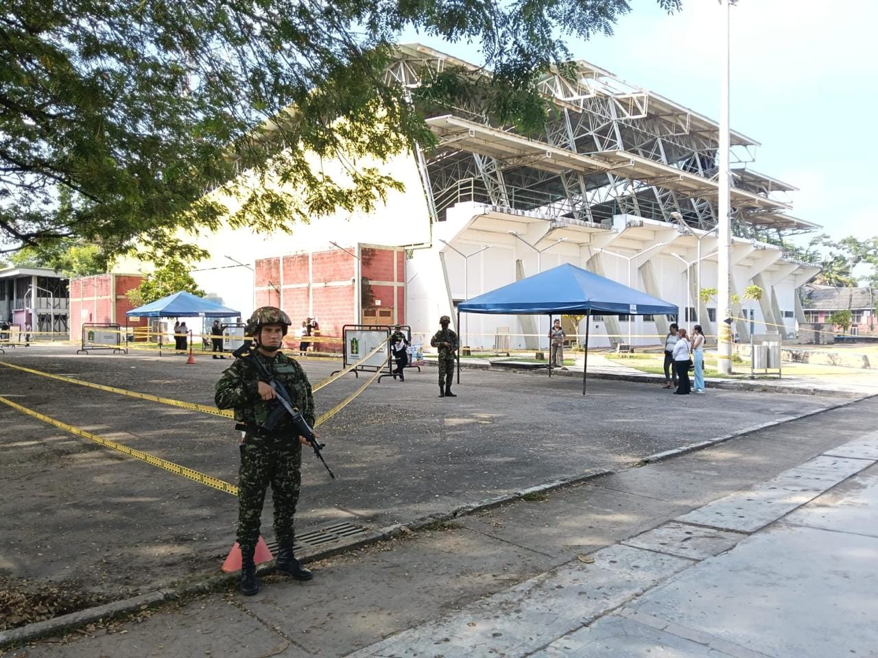Gran despliegue militar para cuidar las elecciones el 8 de marzo en Santander