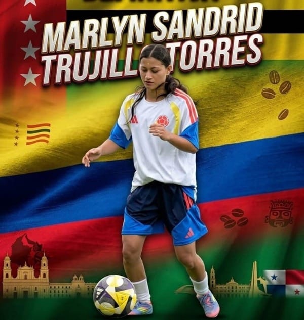 Santandereana Marlyn Trujillo en la Selección Colombia sub-15