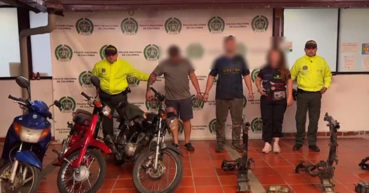 Policía le desbarató el negocio a banda de desvalijadores
