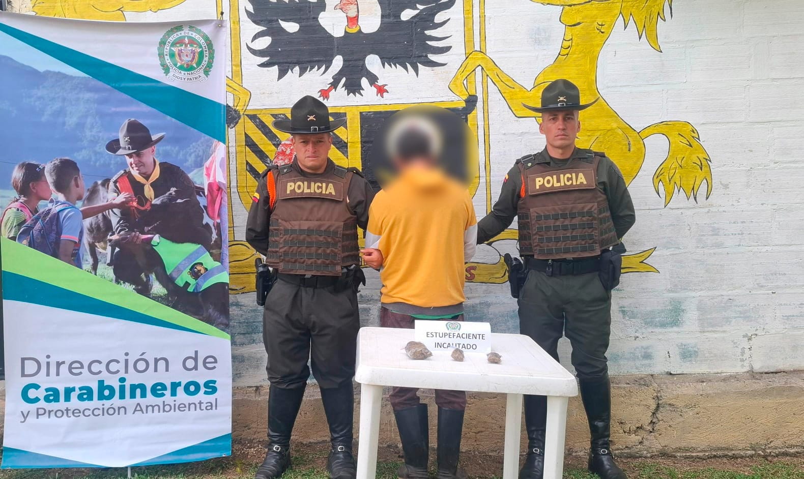 Capturan a hombre con marihuana en zona rural de San Gil
