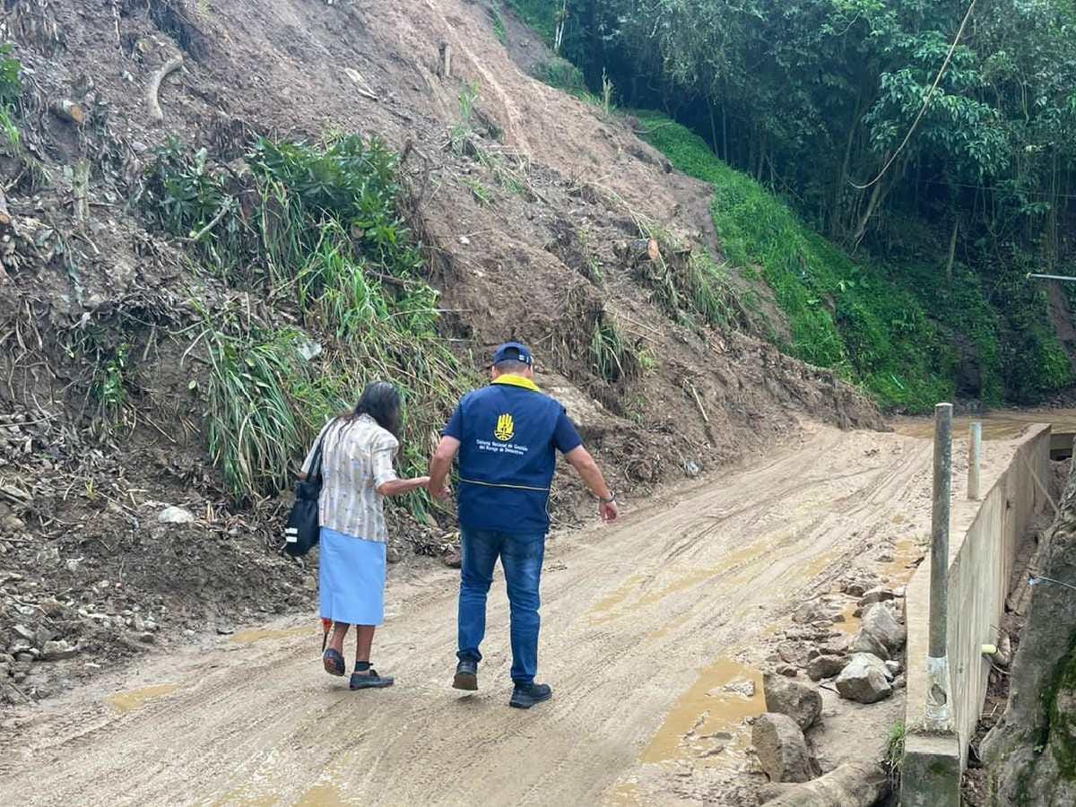 Cinco municipios en alerta roja ante las fuertes lluvias en Santander