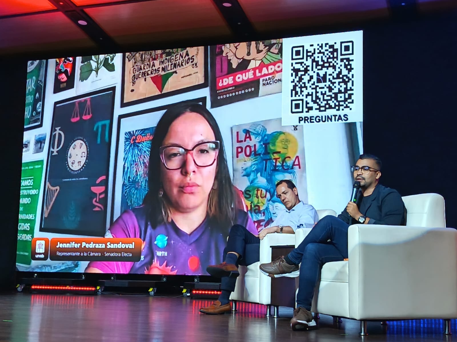 Frente común contra la estigmatización y el miedo: el llamado de la congresista santandereana Jenifer Pedraza para defender la democracia