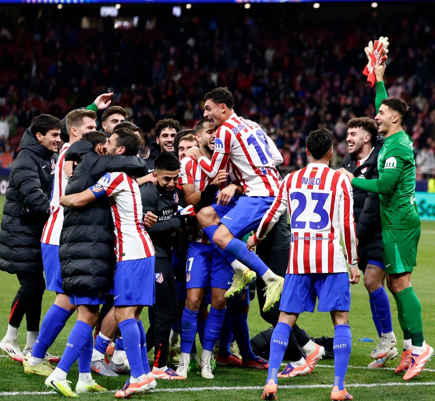 PSG y Atlético de Madrid semifinalistas de Champions