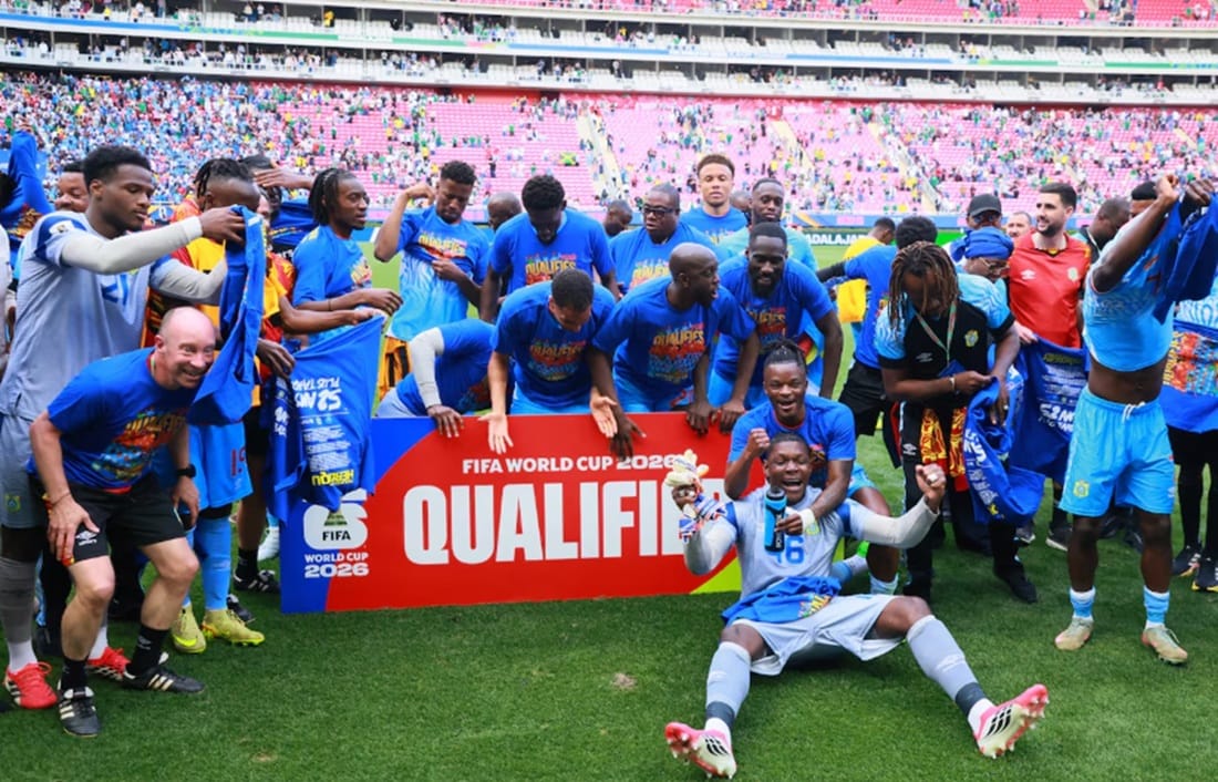 República del Congo hizo historia al meterse al Mundial  y jugará contra Colombia