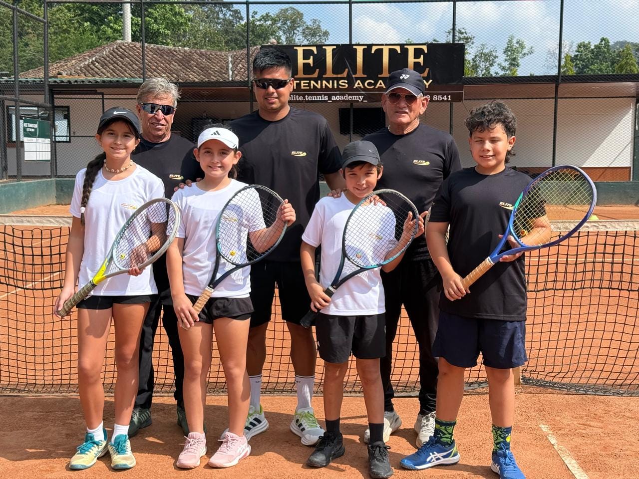 Elite Tennis Club realizó clínica de alto rendimiento