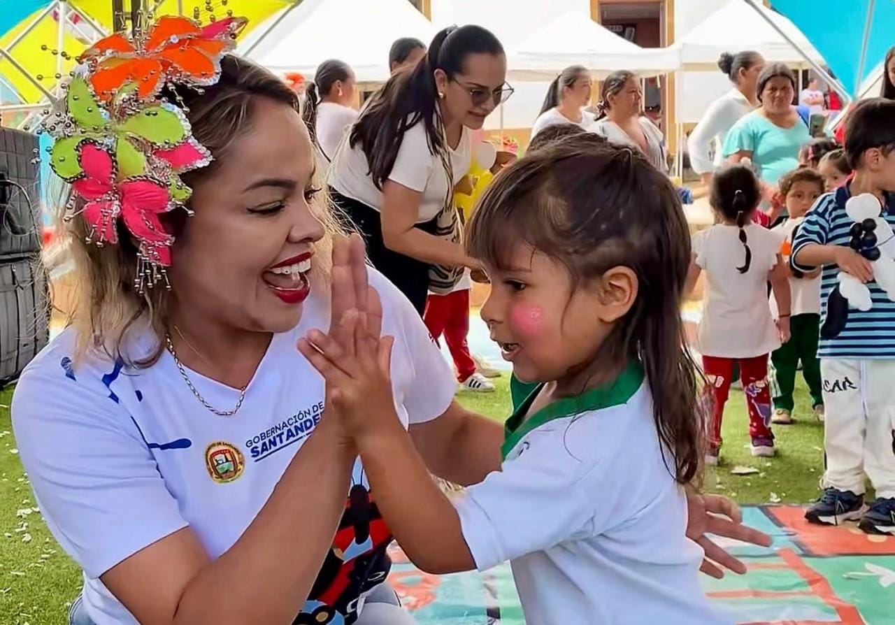 La apuesta social de la Gobernación para celebrar la niñez de Santander