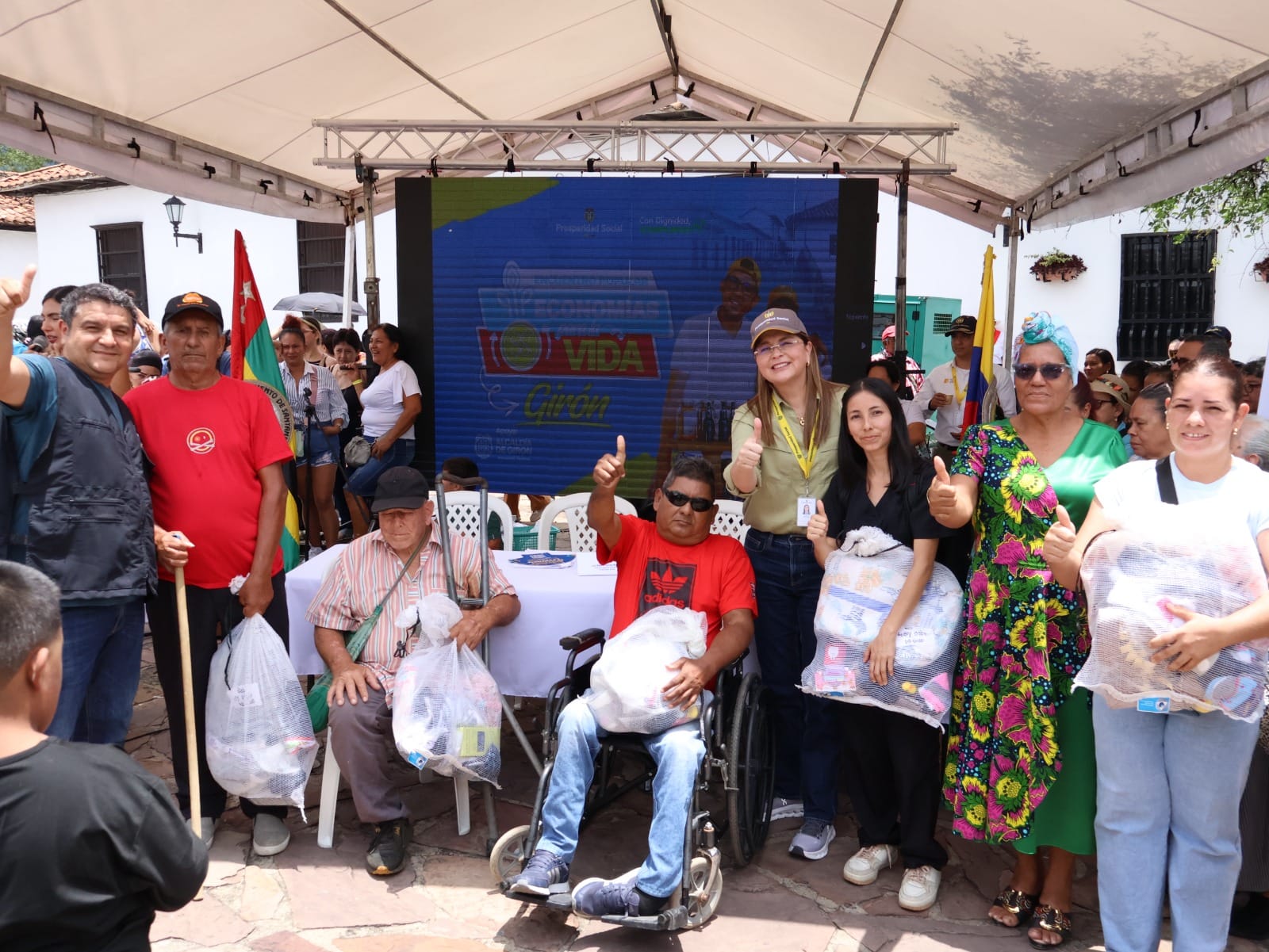Prosperidad Social entregó apoyo a 50 unidades productivas en Girón