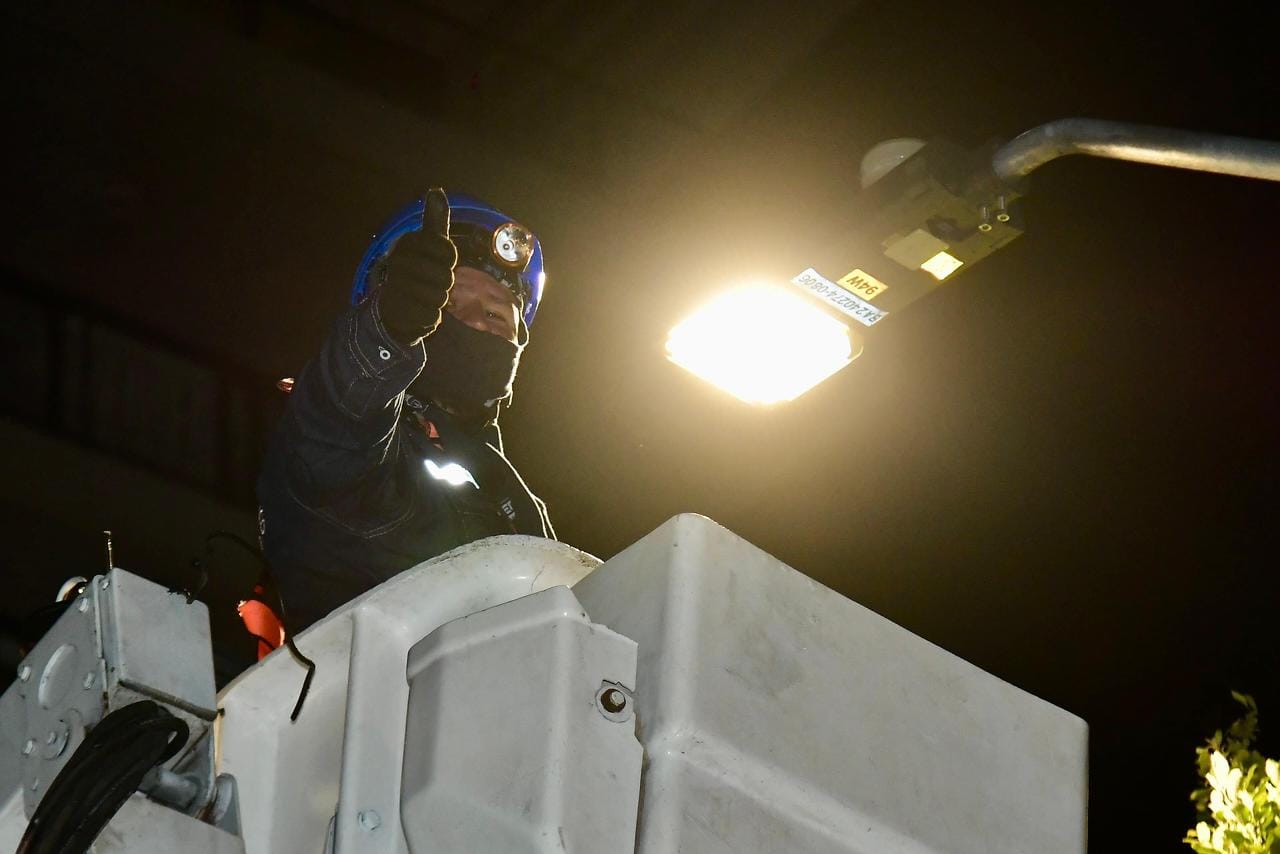 Iluminación nocturna, ornato y seguridad para ‘La Ciudad Bonita’