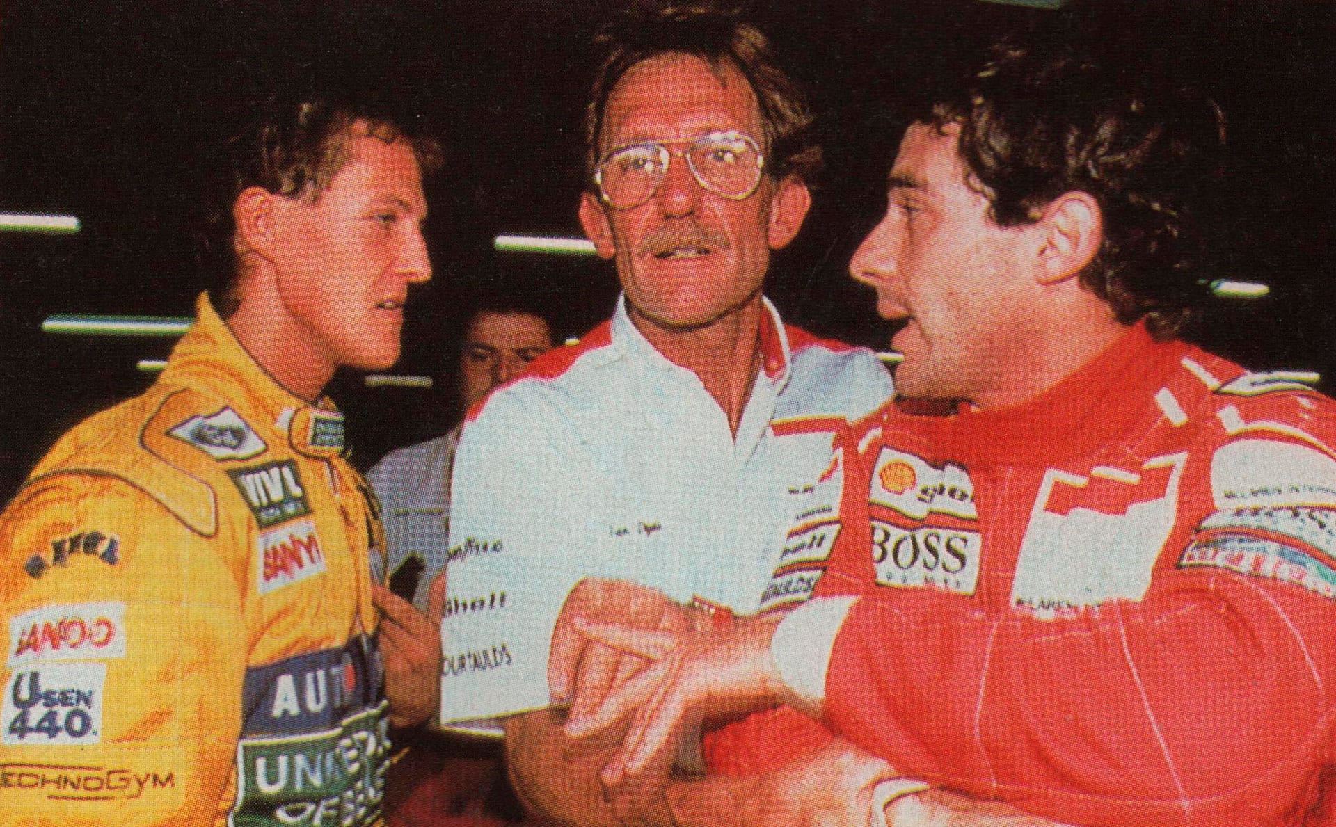 Tensión en Interlagos: el histórico roce entre Michael Schumacher y Ayrton Senna en 1993
