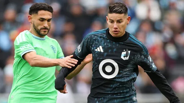 James Rodríguez suma minutos y toma ritmo con Minnesota United rumbo al Mundial