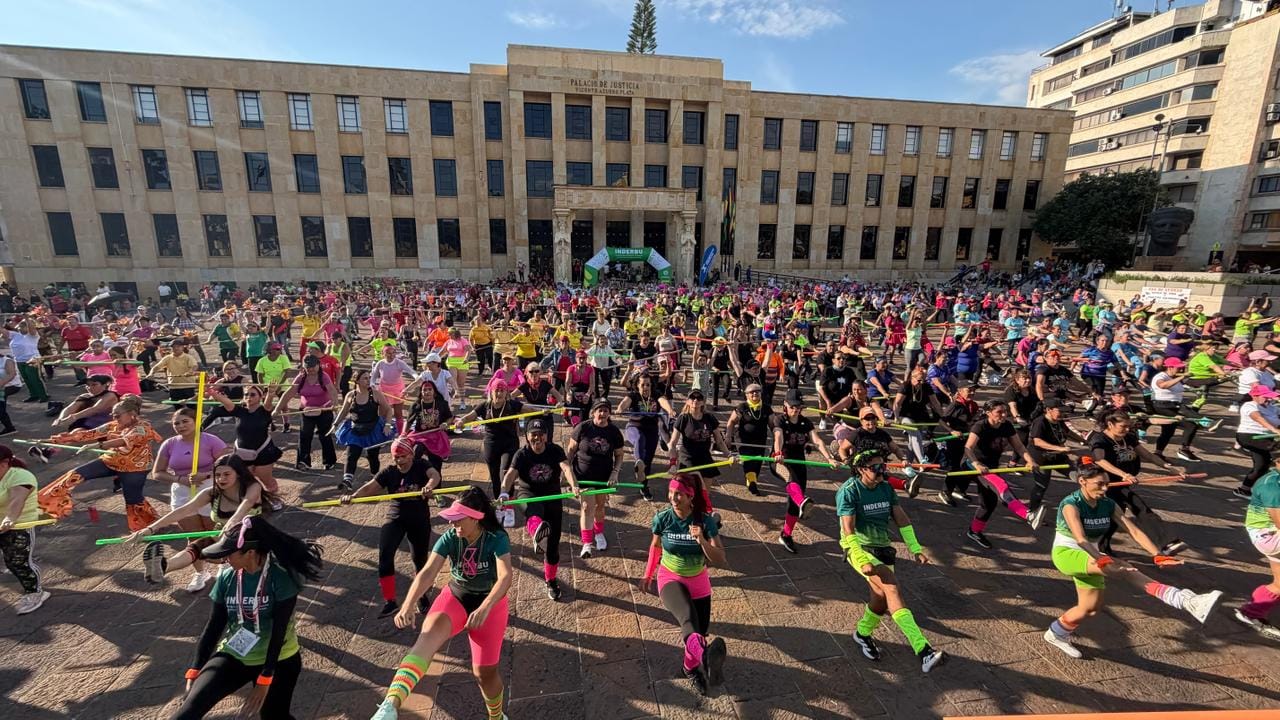 Bucaramanga se movió en el Día Mundial de la Actividad Física