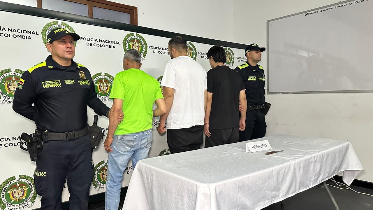 Capturados tres sujetos que asesinaron a un adulto mayor en Girón