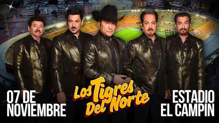 Los Tigres del Norte rugirán en el estadio El Campín