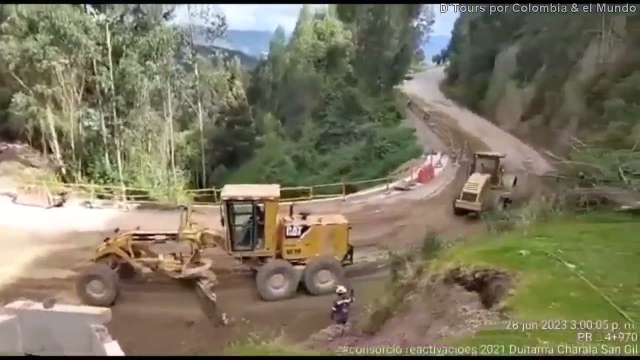 Alcalde de Charalá reclama la licencia ambiental para las obras de la VÍA Duitama